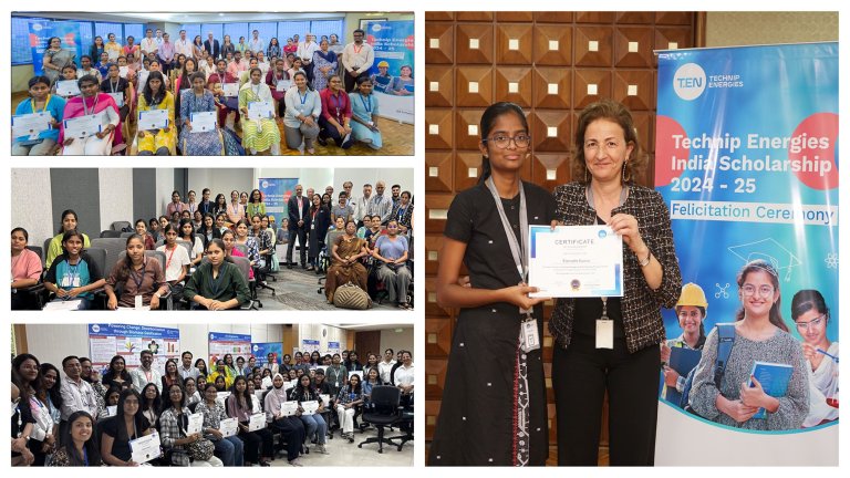Collage of STEM ceremonies in India centers