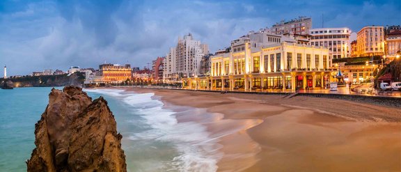 Image of Biarritz coast