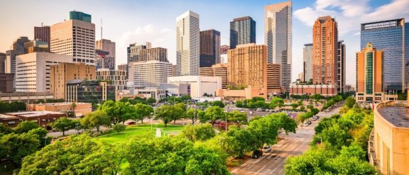 Image of buildings in Houston Texas